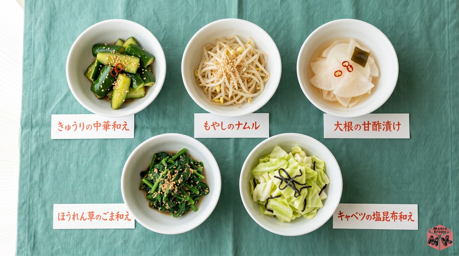 春巻きに合う副菜5選