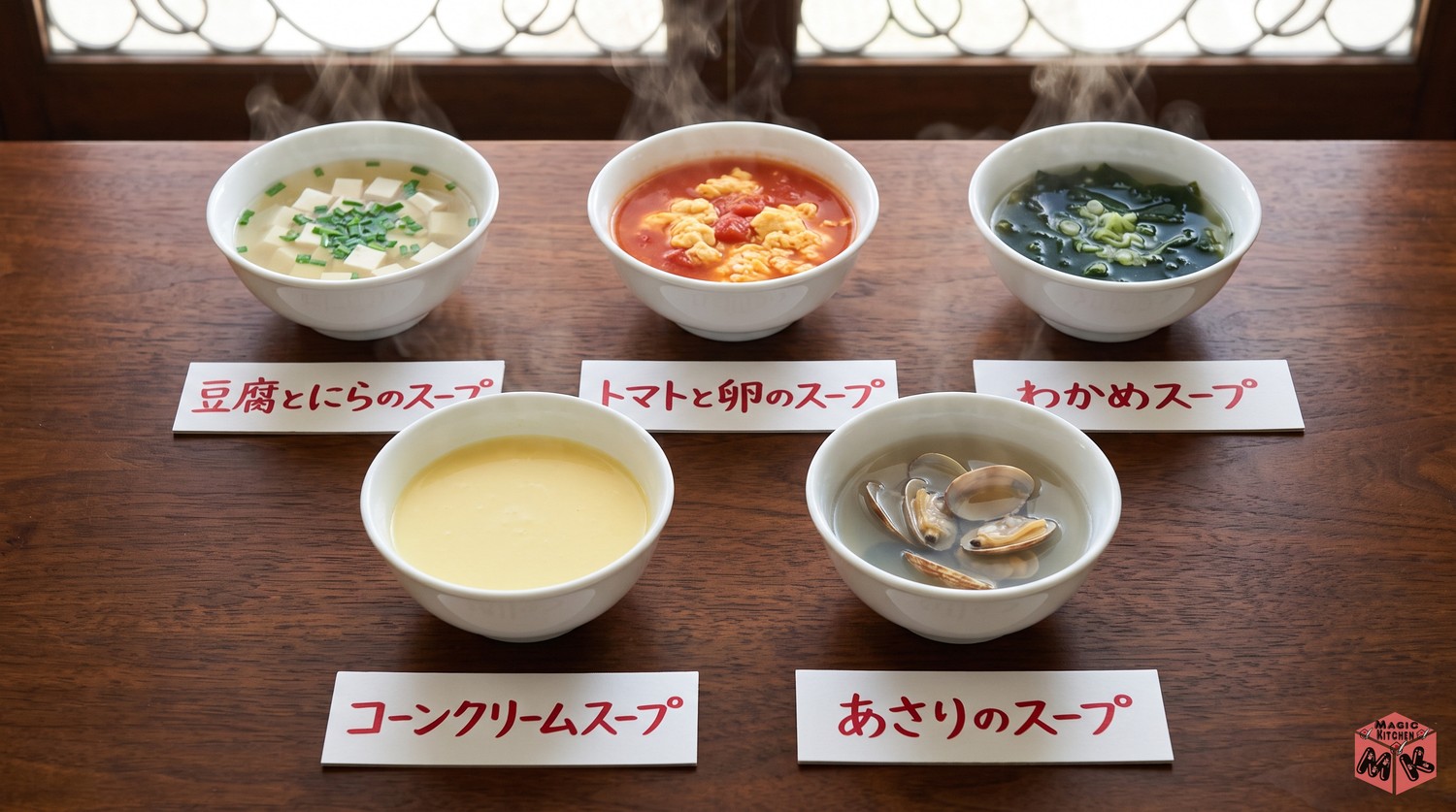 春巻きに合うスープ5選