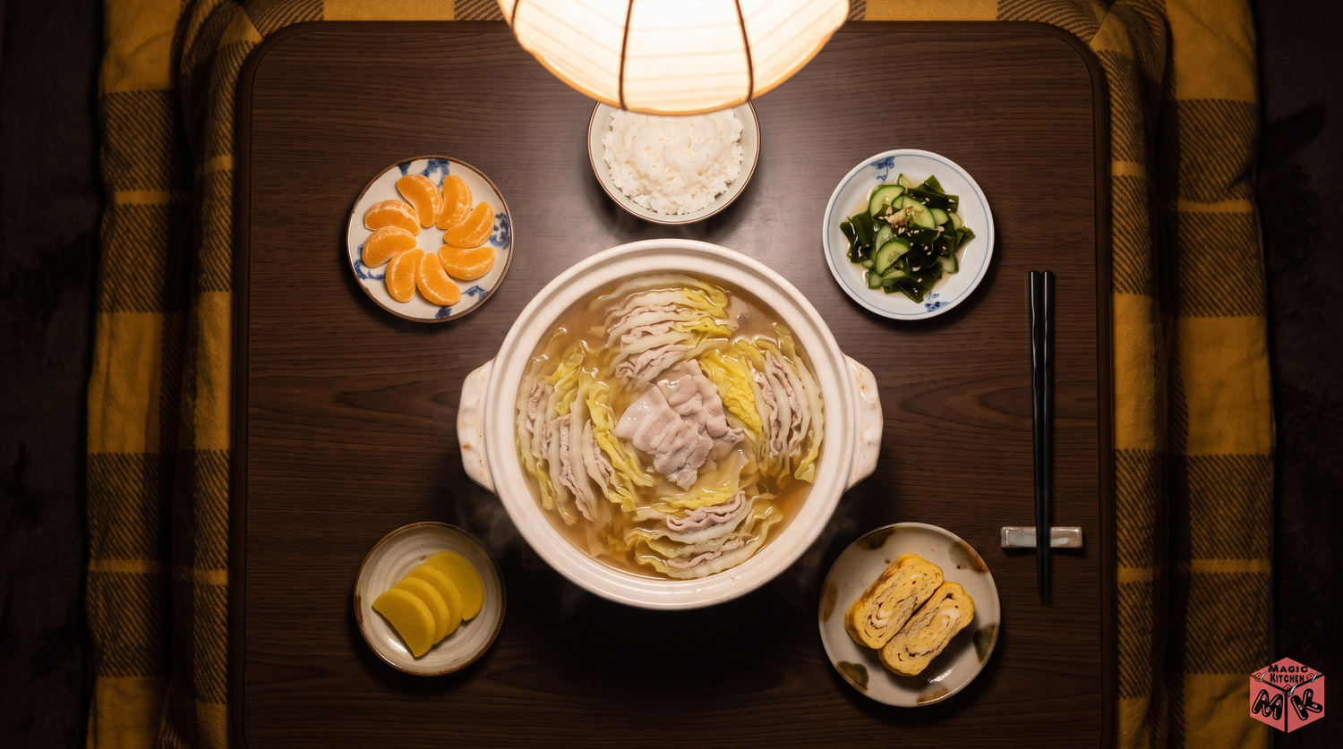 ミルフィーユ鍋に合う献立の考え方(鍋の外に並べる副菜)