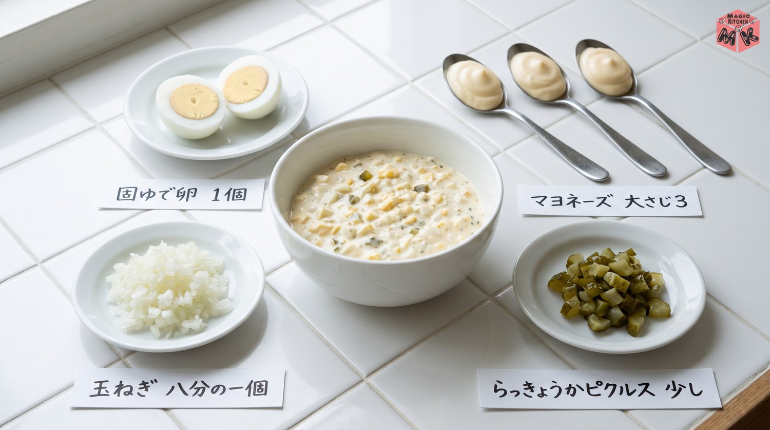 チキン南蛮のタルタルソースの黄金比