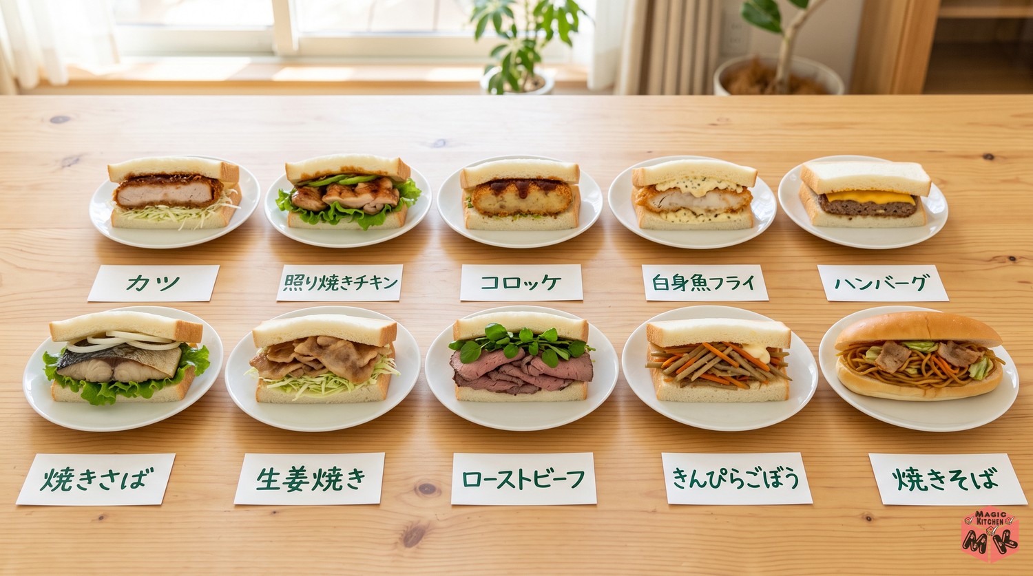 サンドイッチのおかずの具材10選