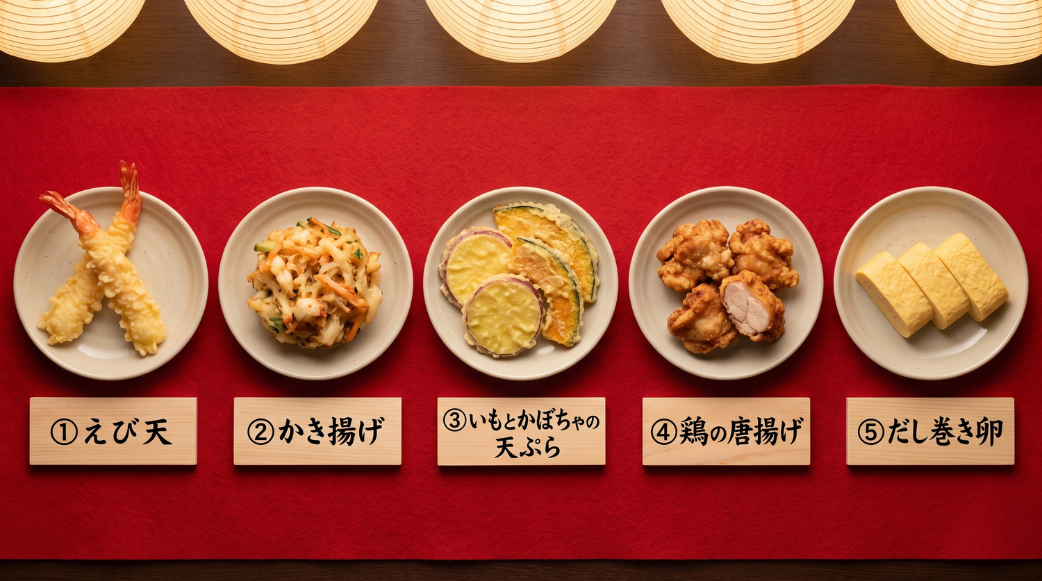 年越しそばに合う揚げ物と主菜5選