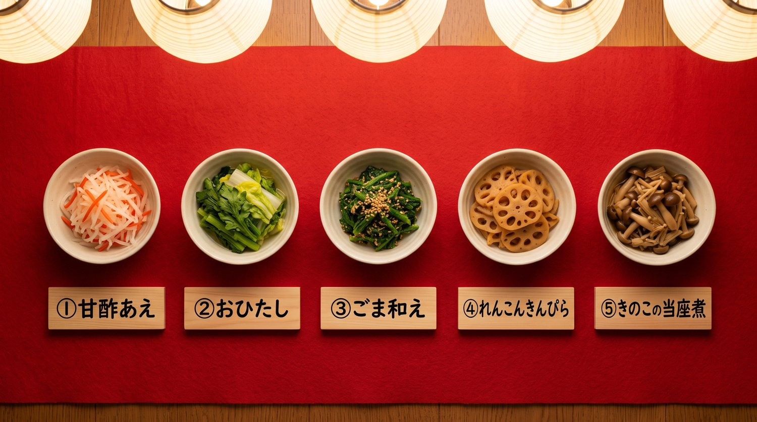年越しそばに合う副菜5選