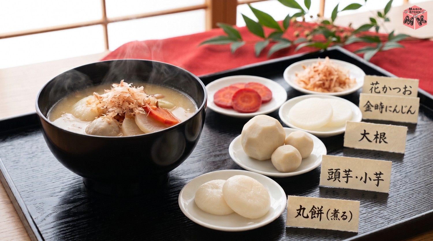関西のお雑煮の具材