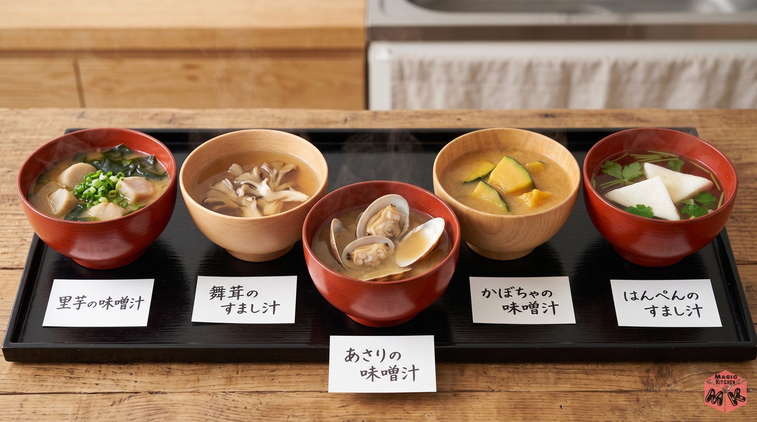 揚げ出し豆腐に合う汁物5選