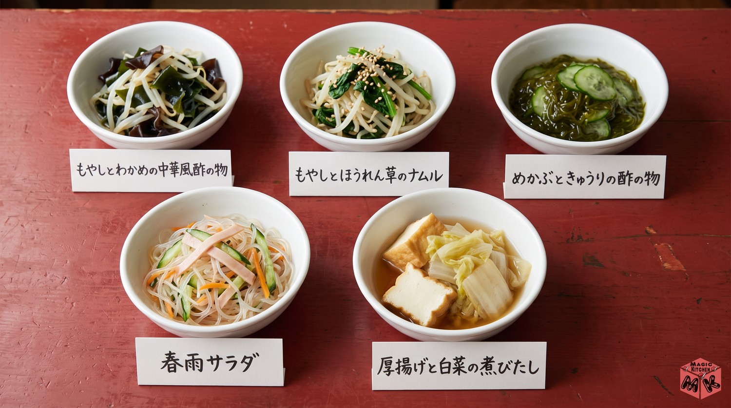 チャーシューに合う副菜5選