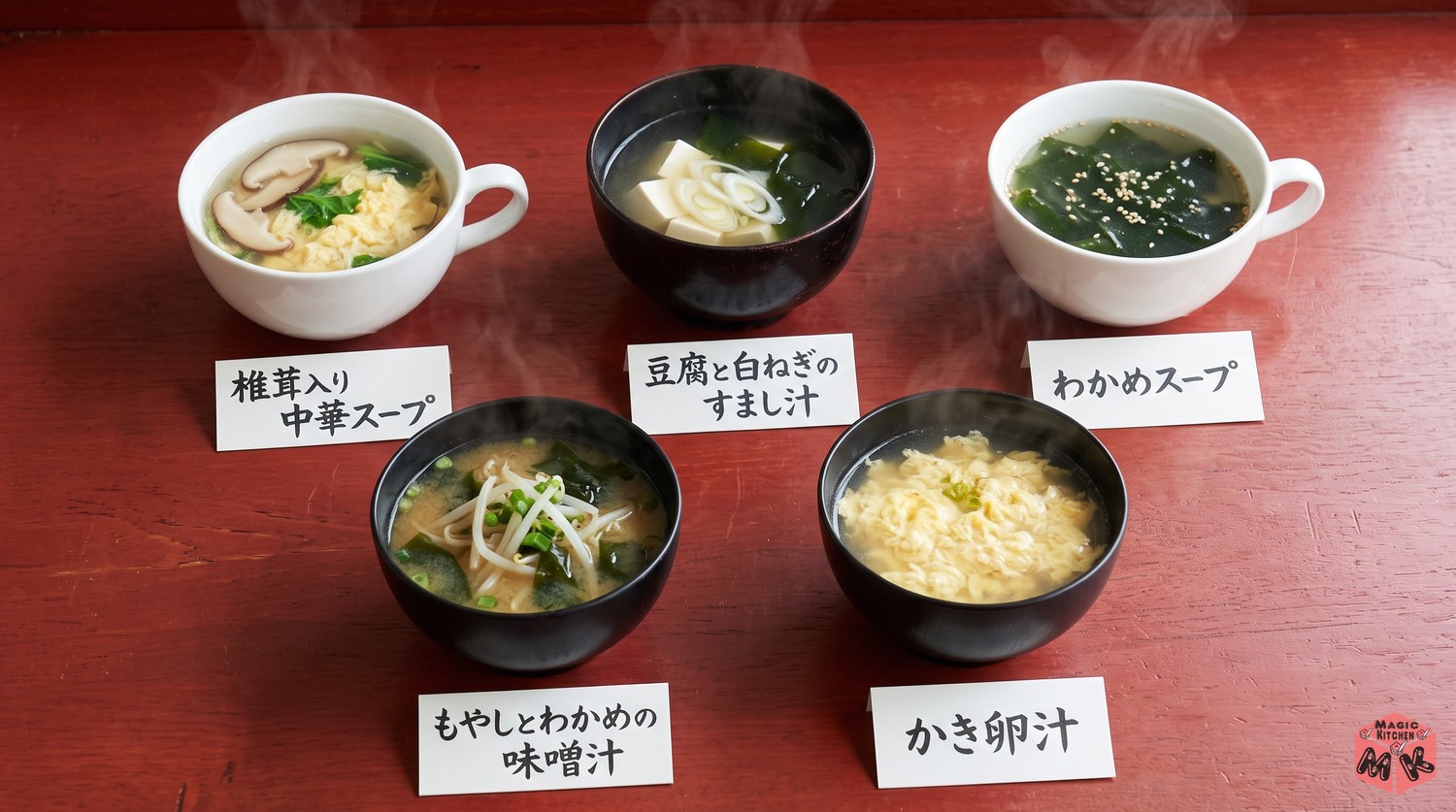 チャーシューに合う汁物5選