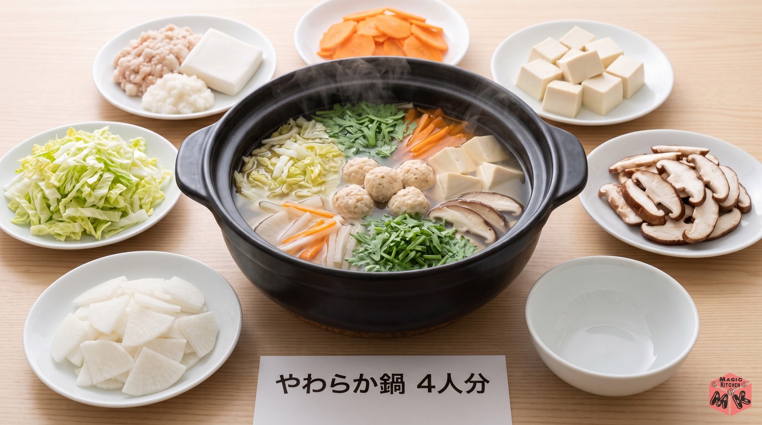 高齢者向けのやわらか鍋