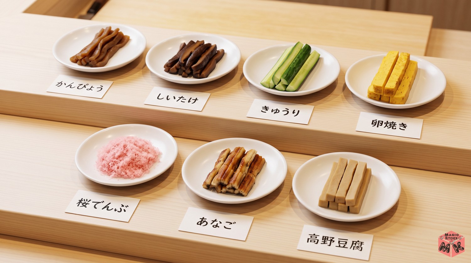 太巻きの定番の具材7選