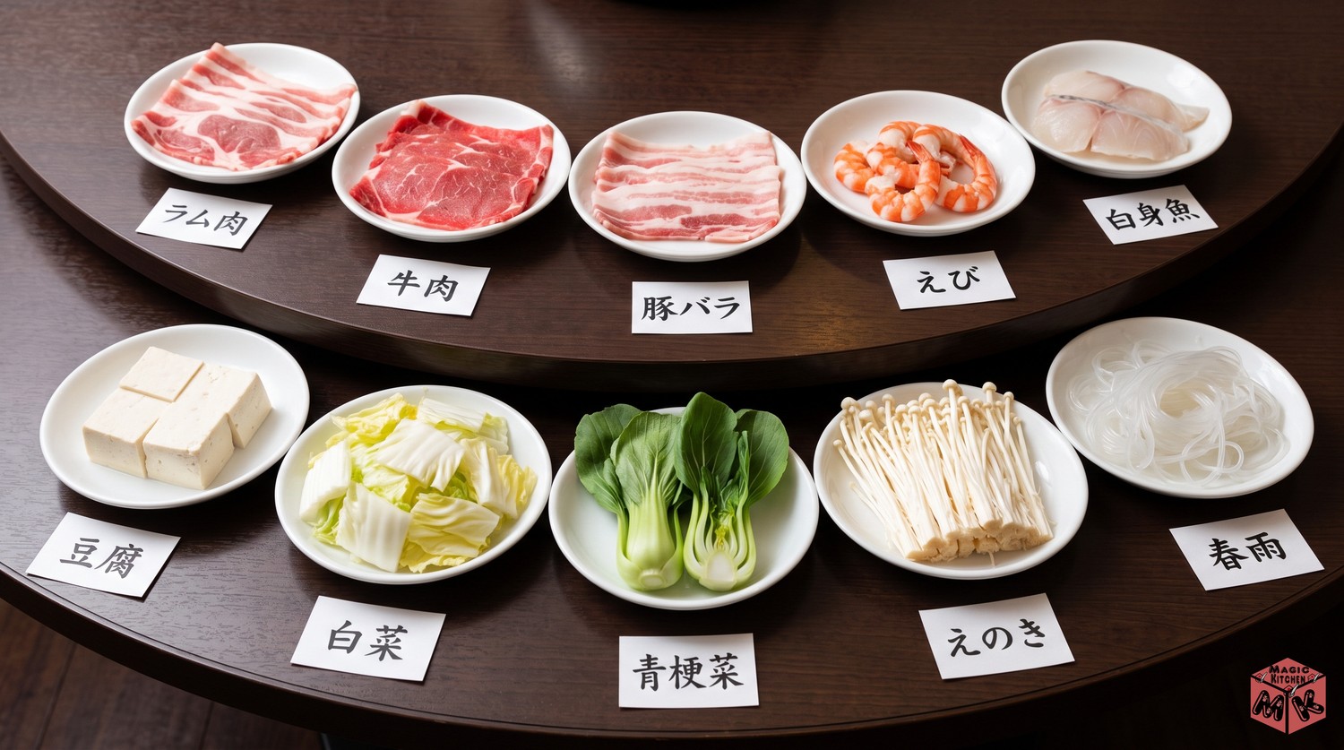 火鍋の定番の具材10選