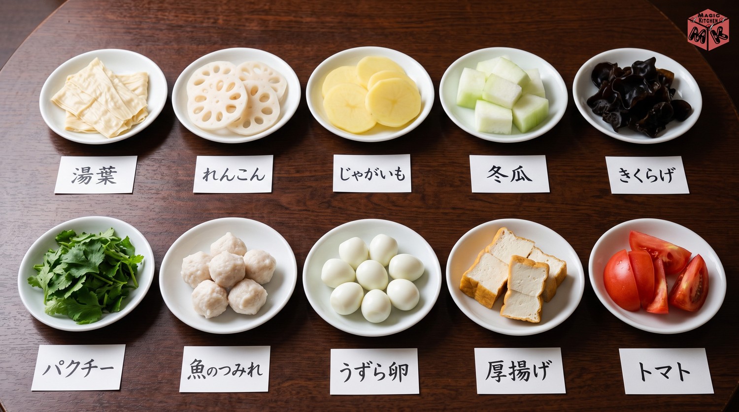 火鍋の変わり種の具材10選