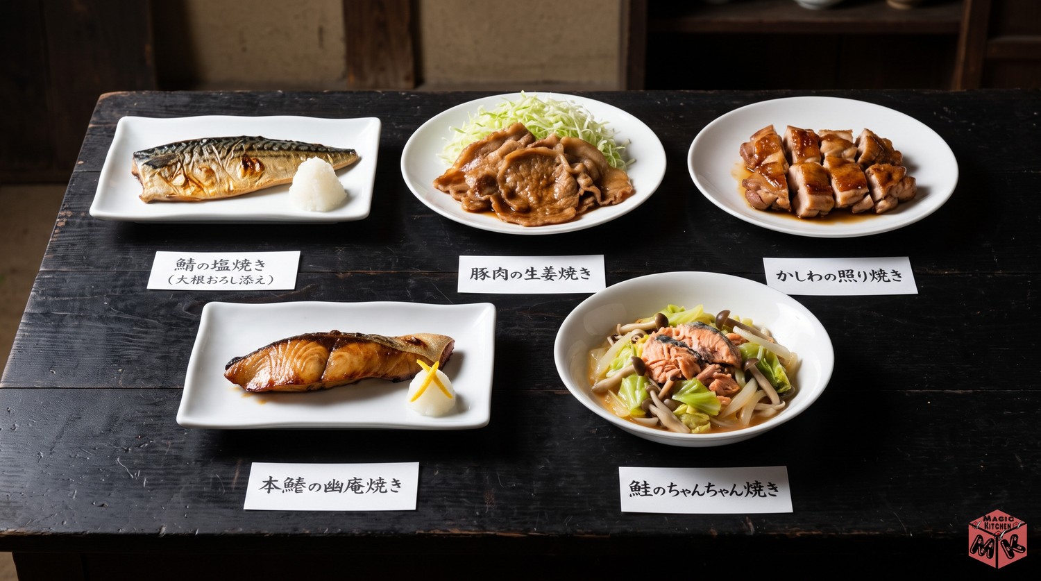 けんちん汁に合う主菜5選