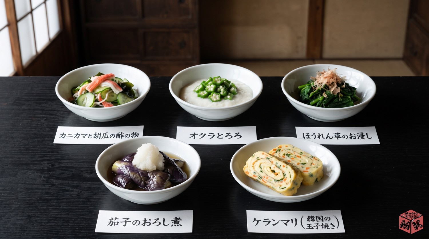 けんちん汁に合う副菜5選