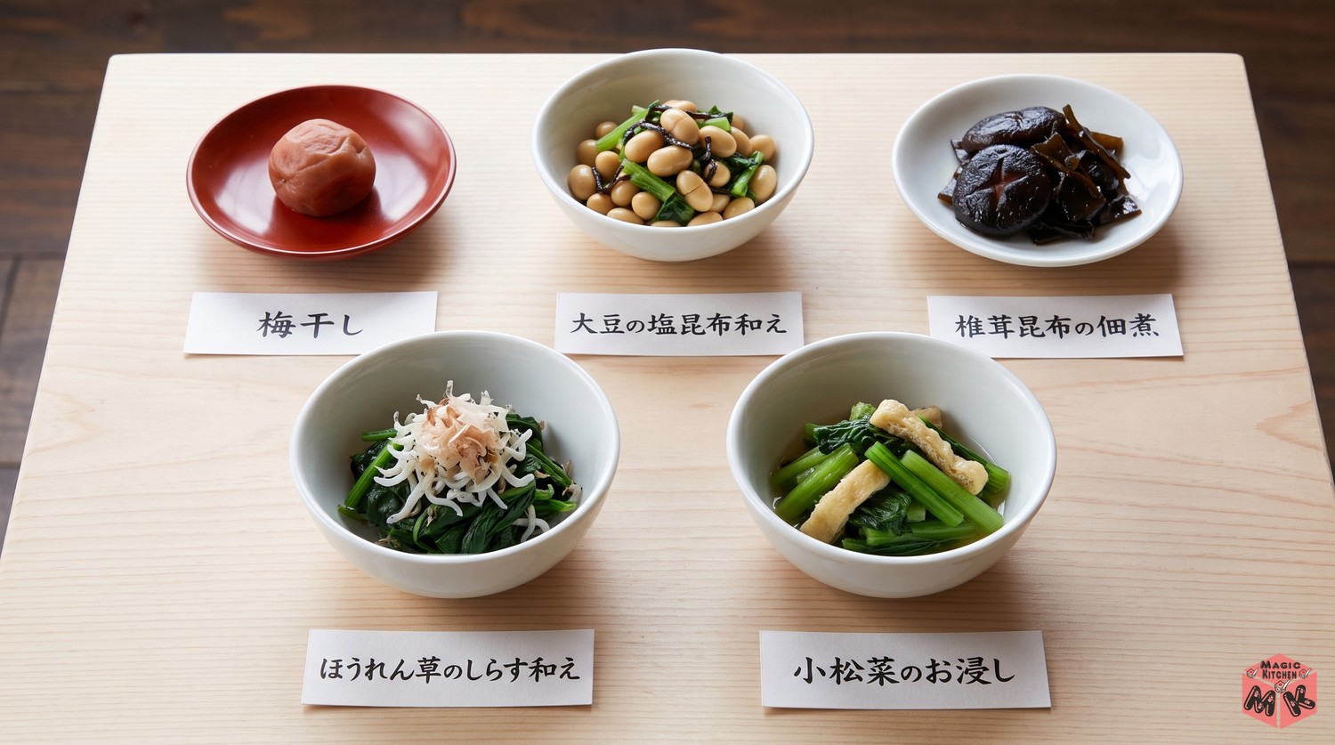 七草粥に合う小皿5選