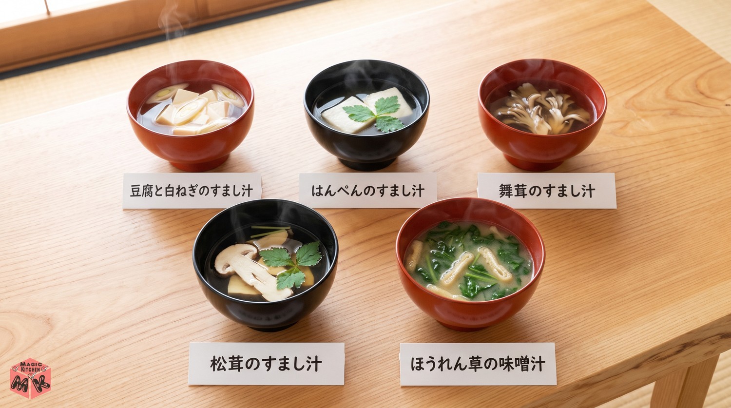 鯛めしに合う汁物5選