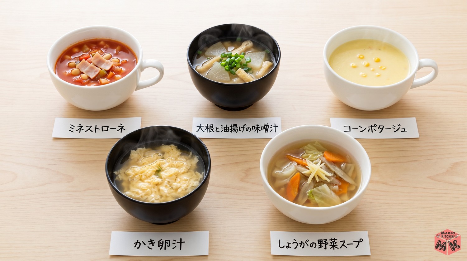 鶏ハムに合うスープ5選